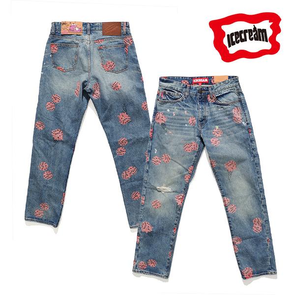 アイスクリーム【ICE CREAM】431-2102 DENIM STRAWBERRY FIT デニ...