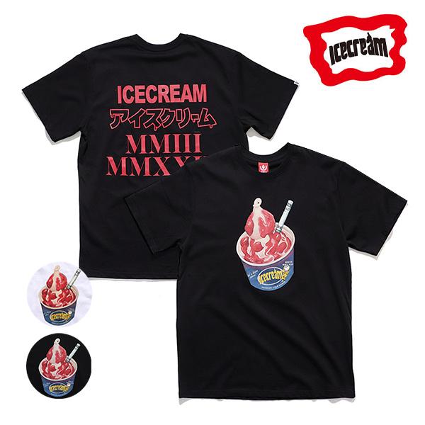 アイスクリーム【ICE CREAM】431-2202 GLAZE SS TEE 半袖 ソフトクリーム...
