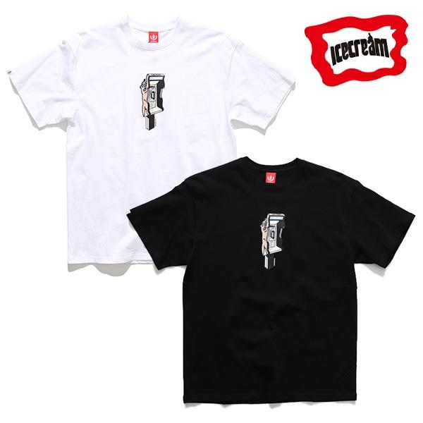 アイスクリーム【ICE CREAM】CALL MY BLUFF SS TEE 半袖 ロゴ Tシャツ ...