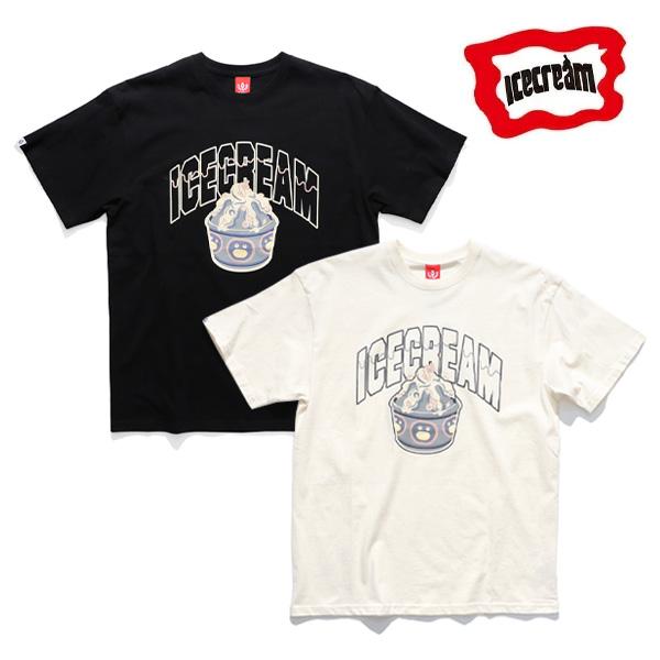 アイスクリーム【ICE CREAM】TOPPINGS SS TEE 半袖 ロゴ Tシャツ ファレル・...