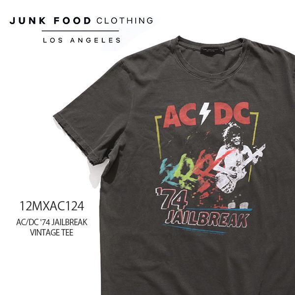 ジャンクフード クロージング【JUNK FOOD CLOTHING】AC/DC '74 JAILBR...