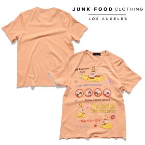 ジャンクフード クロージング【JUNK FOOD CLOTHING】YELLOW SUBMARINE VINTAGE TEE Tシャツ ロックT バンドT ビートルズ【ネコポス発送無料】｜bobsstore