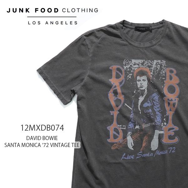 ジャンクフード クロージング【JUNK FOOD CLOTHING】DAVID BOWIE SANT...