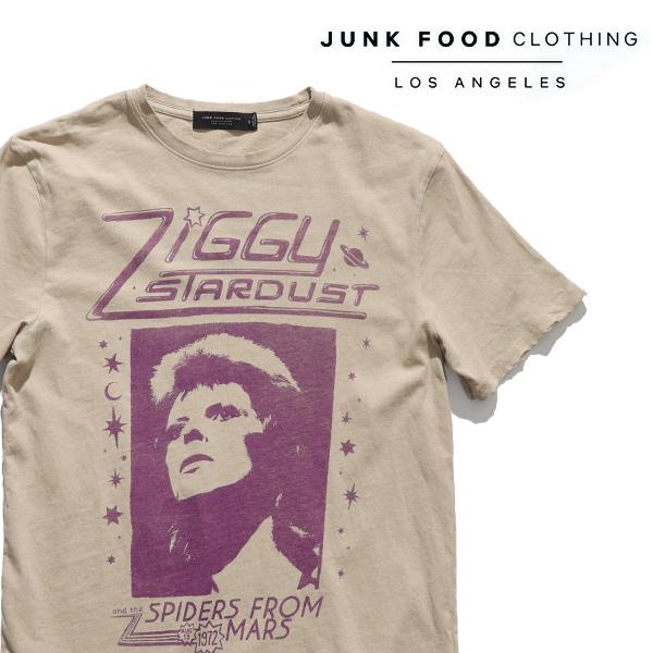 ジャンクフード クロージング【JUNK FOOD CLOTHING】DAVID BOWIE ZIGG...