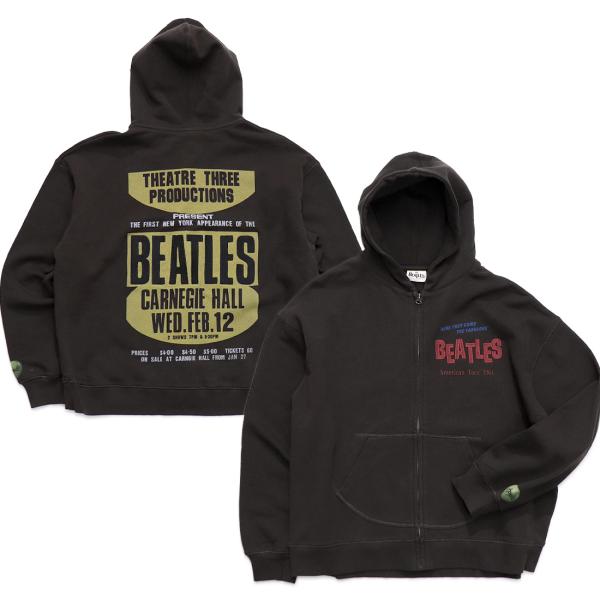 ジューシー【JUICY】THE BEATLES ZIP HOOD パーカー プルオーバー ジップ フ...
