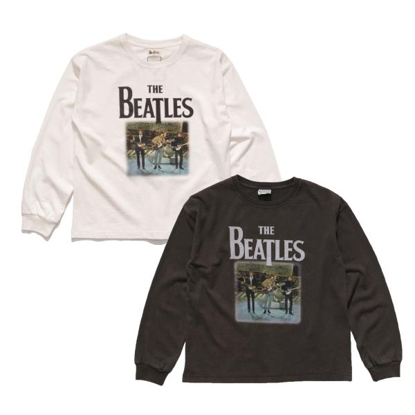 ビートルズ【THE BEATLES】THE BEATLES L/S TEE ライブフォト ロンT 長...