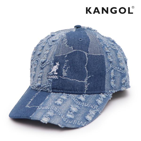 カンゴール【KANGOL】DENIM MASHUP BASEBALL ベースボールキャップ サイズ調...