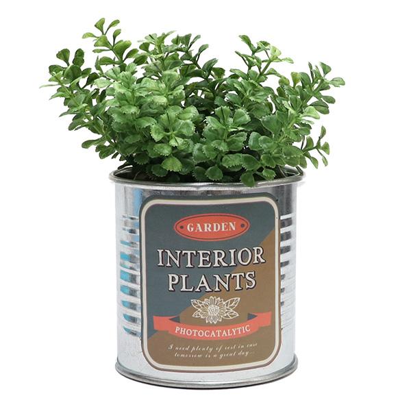 爆買 KI JAPAN【ケーアイジャパン】163244 TIN缶グリーン ファンシェイプ 光触媒 消...