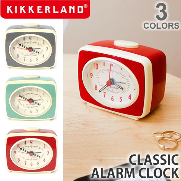 爆買 キッカーランド/KIKKERLAND CLASSIC ALARM CLOCK AC14 インテ...