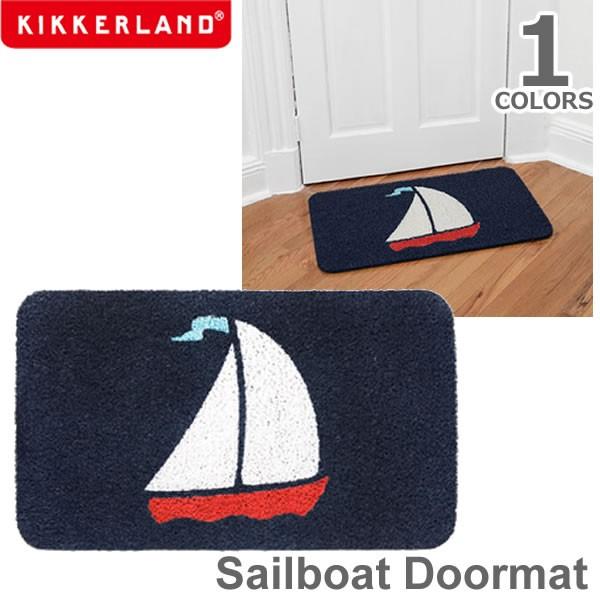 爆買 キッカーランド【KIKKERLAND】Sailboat Doormatセイルボートドアマット ...