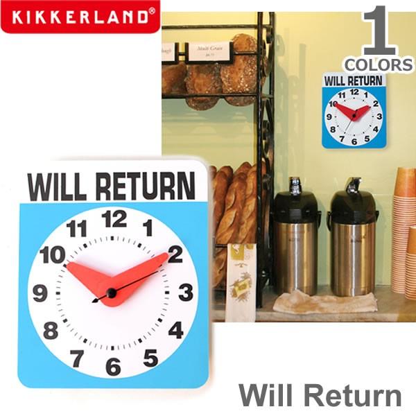 爆買 キッカーランド【KIKKERLAND】Will Return ウィルリターン 1781 時計 ...
