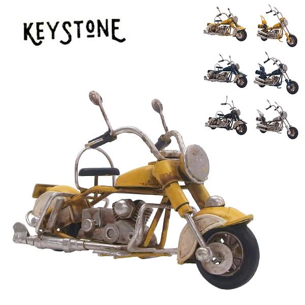 キーストーン【KEYSTONE】DE058 ノスタルジックデコ バイク チョッパー HD ブリキ イ...