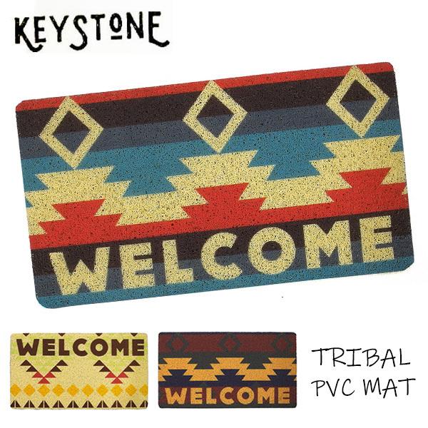 キーストーン【KEY STONE】IN0515 IN0514 TRIBAL PVC MAT PVCマ...