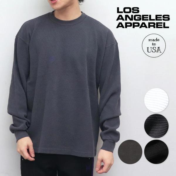 ロサンゼルスアパレル【Los Angeles Apparel】TX407 LONG SLEEVE H...