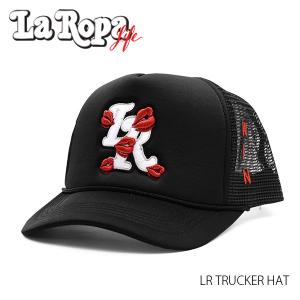 ラロパ【LA ROPA】LR TRUCKER HAT メッシュキャップ キャップ 帽子 リップ ロゴ 刺繍 メンズ レディース ストリート｜bobsstore