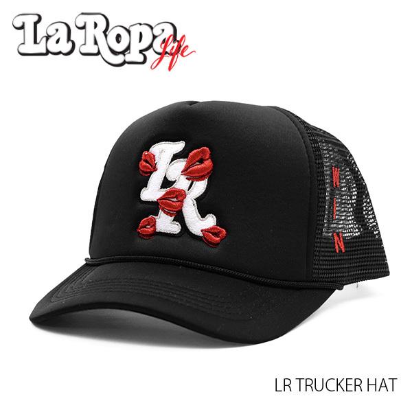 ラロパ【LA ROPA】LR TRUCKER HAT メッシュキャップ キャップ 帽子 リップ ロゴ...