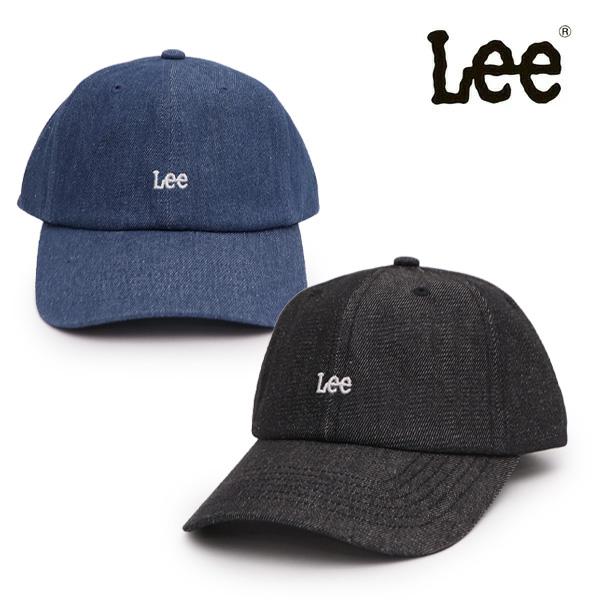 リー【Lee】260-076602 DENIM 6P CAP BLACK BLUE 刺繍 デニム キ...