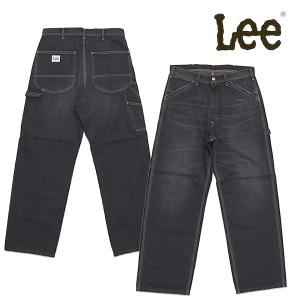 リー【Lee】LM7288-01 DUNGAREES ワイドペインターパンツ/デニム ワイドシルエット ボトムス ユニセックス ワークウェア タウンユース アウトドア リラックス