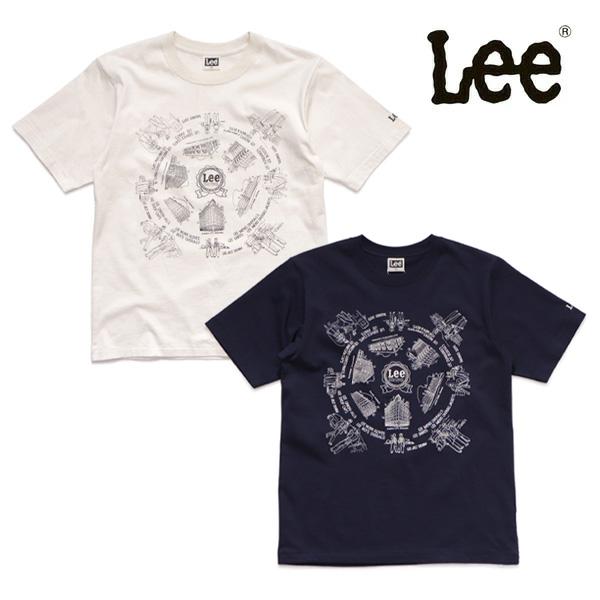 リー【Lee】LT3194 Lee バンダナ Tシャツ 半袖 コットン ユニセックス トップス カッ...