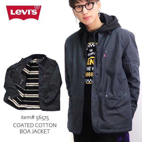 リーバイス 【levis】COATED COTTON BOA JACKET 56575(10206)...