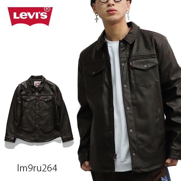 爆買 リーバイス 【levis】HERREN SMOOTH LAMB TOUCH FAUX SHIR...