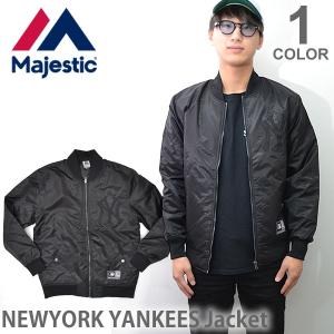 マジェスティック【MAJESTIC】NEWYORK YANKEES アウター ナイロン ジャケット メンズ トップス スタジャン カジュアル スポーツ｜bobsstore