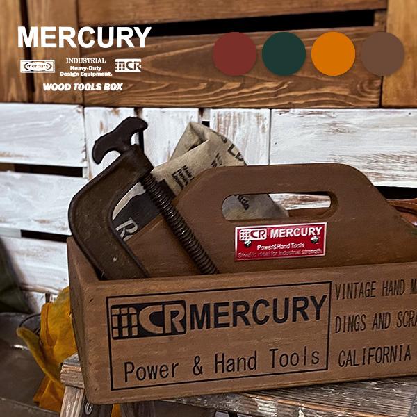 マーキュリー【MERCURY】ウッドハンディツールボックス ME0524 カフェ キッチン雑貨 木製...