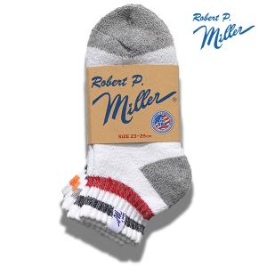 ロバート ピー ミラー【Robert P. Miller】345C 3P Short length socks 23-25cm ショートレングス 靴下 ハーフソックス レディース 3足セット【ネコポス発送】