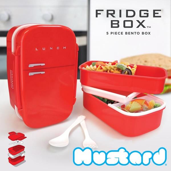 爆買 マスタード【Mustard】FRIDGE BOX ランチボックス お弁当箱 遠足 ピクニック ...