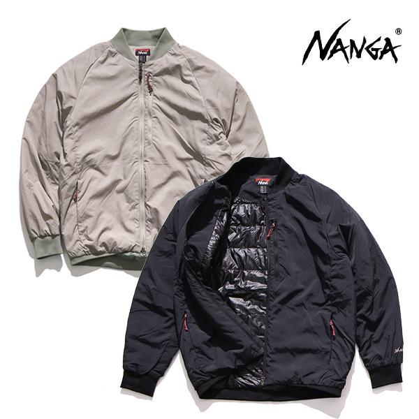 ナンガ【NANGA】SOFT DOWN VARSITY BLOUSON JACKET メンズ ソフト...