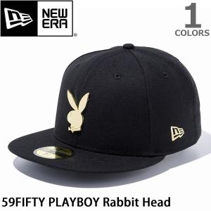 ＮＥＷ ＥＲＡニューエラ 11405423 59FIFTY PLAYBOY プレイボーイ Rabbit Head ラビットヘッド　メタリックバッジ　ブ｜bobsstore