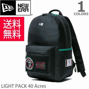 ニューエラ【NEW ERA】LIGHT PACK 11476749 ライトパック　40 Acres フォーティエーカーズ　リュック ブラック メンズ｜bobsstore