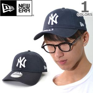 ニューエラ/NEW ERA 11591516(60235196) 9TWENTY ニューヨーク・ヤンキース　アジャスタブル ネイビー × ホワイト キャップ 帽子 ネコポスのみ送料無料｜bobsstore