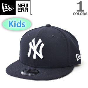 ニューエラ/NEW ERA 11592429 950 Youth 9FIFTY ニューヨーク・ヤンキース　SNAP BACK　ネイビー × ホワイト キャップ 帽子 キッズ 子供｜bobsstore