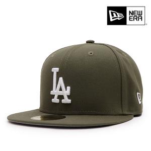 ニューエラ/NEW ERA 59FIFTY Los Angeles Dodgers ロサンゼルス ドジャース LA CAP 帽子 キャップ オリーブ メンズ レディース ユニセックス USモデル