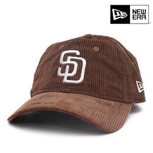 ニューエラ/NEW ERA 9TWENTY MLB Corduroy コーデュロイ サンディエゴ・パドレス キャップ 帽子 サイズ調節可能 ユニセックス【ネコポス発送無料】