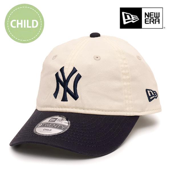 ニューエラ【ＮＥＷ ＥＲＡ】キッズ Child 9TWENTY MLB 2-Tone ニューヨーク・...