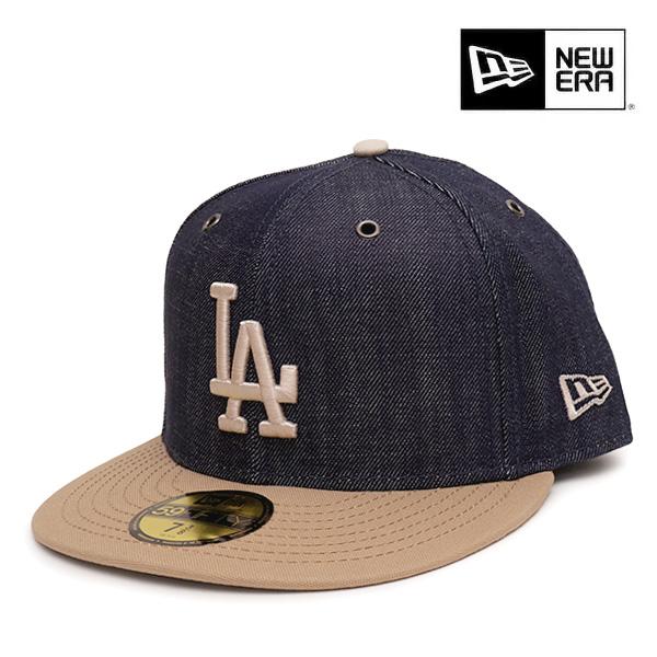 ニューエラ/NEW ERA 59FIFTY BBQ Denim ロサンゼルス・ドジャース デニム/キ...
