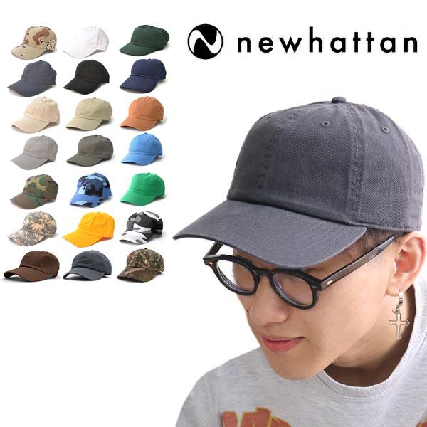 ニューハッタン/NEWHATTAN 1400 CAP ツイル キャップ 帽子 メンズ レディース 男...