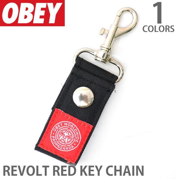 オベイ【OBEY】キーリング 100160014　キーチェーン キーホルダー キー 鍵 アクセサリー...