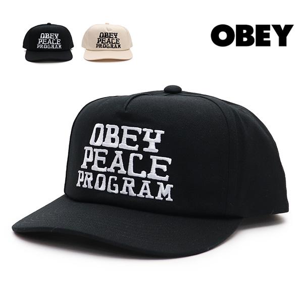 オベイ【OBEY】100490127 Peace Program 5 Panel Snapback ...