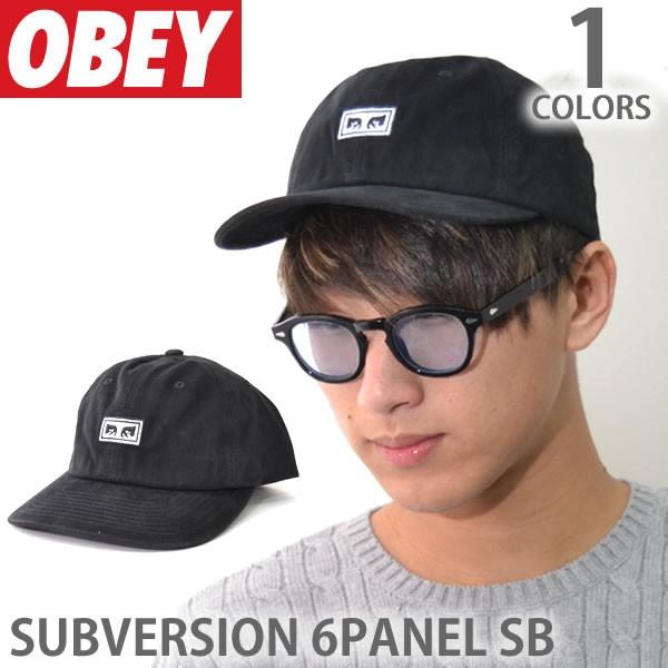 爆買 オベイ【OBEY】キャップ 100580086 SUBVERSION SUBVERSION 6...