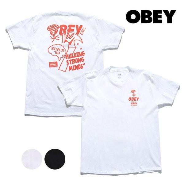 オベイ【OBEY】Building Strong Minds Classic T-Shirt Tシャ...