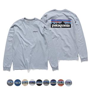 パタゴニア【patagonia】メンズ ロングスリーブ P-6ロゴ レスポンシビリティー Tシャツ 38518 ロゴ  ロンT 長袖 アウトドア 定番｜bobsstore