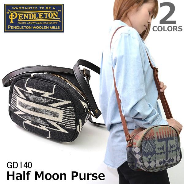 ペンドルトン/PENDLETON Half Moon Purse GD140 バッグ ショルダー 誕...