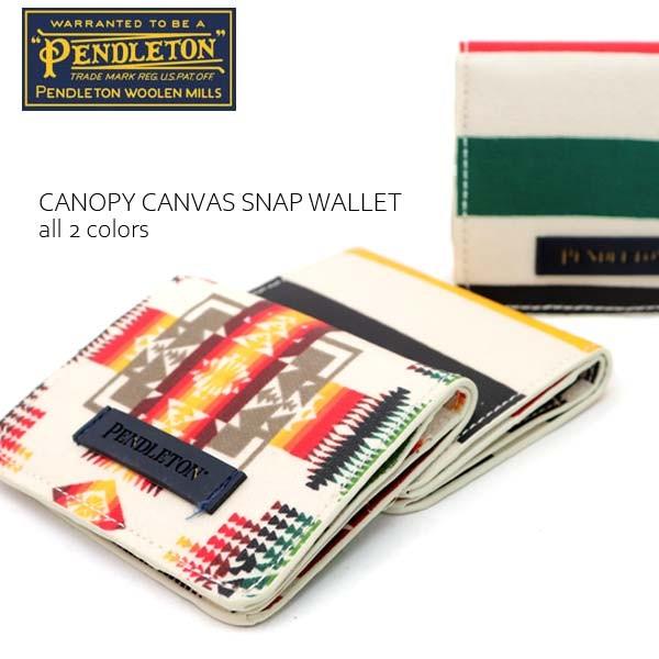 ペンドルトン【PENDLETON】GE254 CANOPY CANVAS SNAP WALLET ネ...