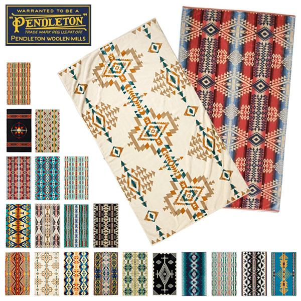 ペンドルトン【PENDLETON】XB233 ジャガード バスタオル オーバーサイズ ビーチタオル ...