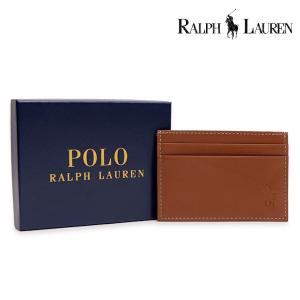 ポロ ラルフローレン【POLO RALPH LAUREN】カードケース コンパクト レザー ウォレット お札入れ 名刺入れ 定期入れ パスケース ロゴ ポニー 人気 ギフト