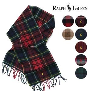 POLO RALPH LAUREN（ポロ・ラルフローレン） マフラー パッチワーク