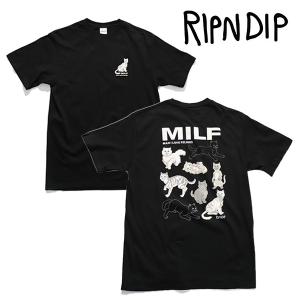 リップンディップ【RIPNDIP】Man I Love Felines Tee 半袖 Tシャツ ネコ ストリート スケーター メンズ レディース ユニセックス【ネコポス発送無料】｜bobsstore